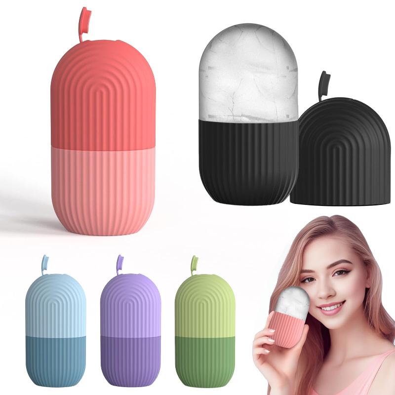 *얼음 롤러, 얼음 큐브, 미용 마사지용 실리콘 얼음  - Face Ice Roller Puffiness 리뷰 및 가격